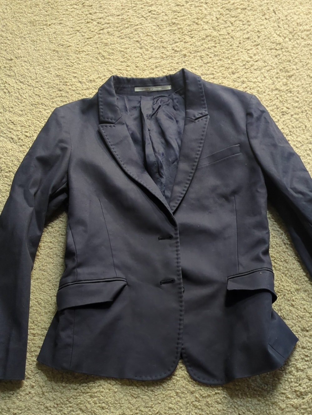 Tiger of Sweden Navy Tailored Blazer